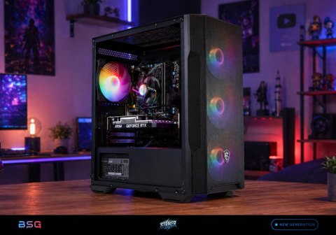 BSG Striker V1 Intel Core i7 NVIDIA GeForce RTX 3050 16GB DDR3 1512GB HDD + SSD Windows 10 Pro