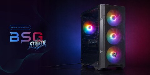 BSG Striker V1 Intel Core i7 NVIDIA GeForce RTX 3050 16GB DDR3 1512GB HDD + SSD Windows 10 Pro