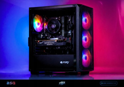 BSG Striker V13 AMD Ryzen 5 NVIDIA GeForce RTX 3050 32GB DDR4 1000GB SSD Windows 11 Pro
