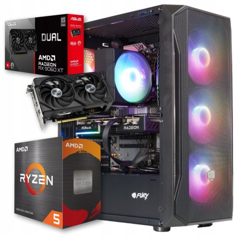 BSG Striker V19 AMD Ryzen 5 AMD Radeon RX 9060 XT 16GB DDR4 512GB SSD (M.2) Windows 11