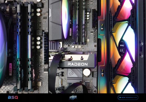 BSG Striker V19 AMD Ryzen 5 AMD Radeon RX 9060 XT 16GB DDR4 512GB SSD (M.2) Windows 11