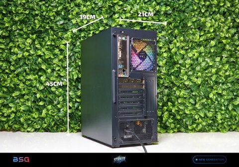 BSG Striker V2 Intel Core i7 NVIDIA GeForce RTX 3050 16GB DDR3 1000GB SSD Windows 10 Pro