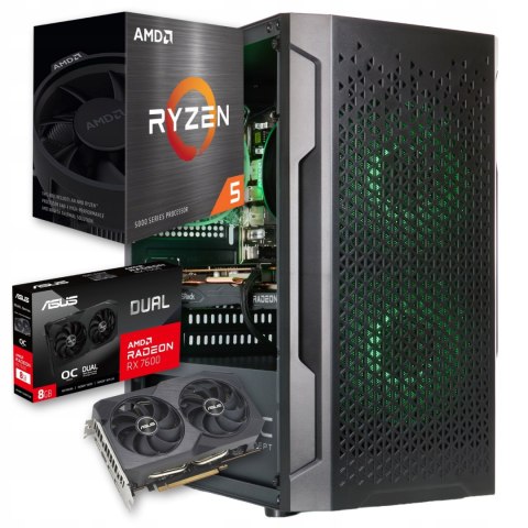 BSG Venom V14 AMD Ryzen 5 AMD Radeon RX 7600 16GB DDR4 512GB SSD (M.2) Windows 11