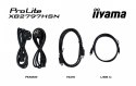 IIYAMA Monitor 27 cali XB2797HSN-B1 IPS,FHD,HAS150 ,350cd,1ms HDMI, DP,USB-C DOCK 65W, 4xUSB HUB, RJ45