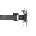 LogiLink Uchwyt na 2 monitory,17 -32 cale, ramie 380mm,2x12kg