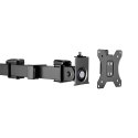 LogiLink Uchwyt na 2 monitory,17 -32 cale, ramie 380mm,2x12kg
