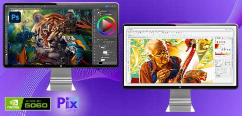 PIX Lumen V3 Intel Core i7 NVIDIA GeForce RTX 5060 32GB DDR4 1000GB SSD Windows 11 Pro