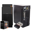 PIX Protask V5 AMD Ryzen 7 16GB DDR4 512GB SSD DVD Windows 11 Pro