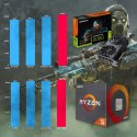 BSG Raptor V25 AMD Ryzen 5 NVIDIA GeForce RTX 5060 16GB DDR4 512GB SSD Windows 11 Pro