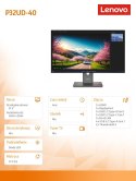Lenovo Monitor ThinkVision P32UD-40 31.5 cala 64A8XAT2EU