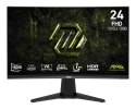 MSI Monitor 23.6 cala MAG 245C X24 LED/FHD/Curved/240Hz/czarny