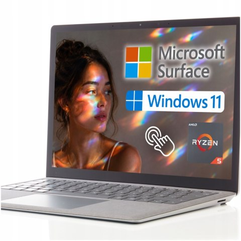 Microsoft Surface Laptop 4 1958 AMD Ryzen 5 16GB DDR4 256GB SSD Windows 11 13.5"