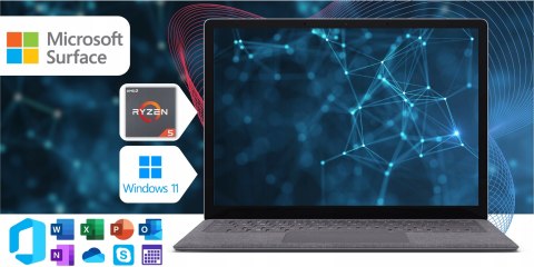 Microsoft Surface Laptop 4 1958 AMD Ryzen 5 16GB DDR4 256GB SSD Windows 11 13.5"