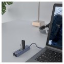 Savio Hub AK-58 3-portowy USB-A 3.1 Gen 1 z adapterem RJ-45 Gigabit Ethernet
