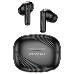 AWEI Słuchawki bluetooth 5.3 TA6 ANC czarne TWS