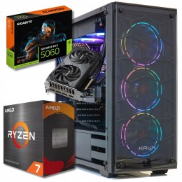 BSG Raptor V12 AMD Ryzen 7 NVIDIA GeForce RTX 5060 32GB DDR4 1000GB SSD Windows 11 Pro
