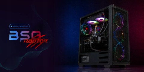 BSG Raptor V12 AMD Ryzen 7 NVIDIA GeForce RTX 5060 32GB DDR4 1000GB SSD Windows 11 Pro
