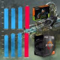 BSG Raptor V12 AMD Ryzen 7 NVIDIA GeForce RTX 5060 32GB DDR4 1000GB SSD Windows 11 Pro