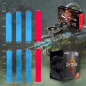 BSG Raptor V51 AMD Ryzen 7 AMD Radeon RX 9060 XT 16GB DDR4 1000GB SSD Windows 11 Pro