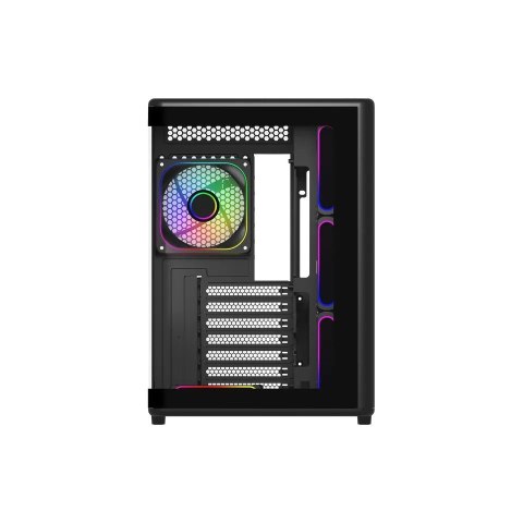 Cooler Master Obudowa Elite 600 black 7*ARGB Fan Version + Hub