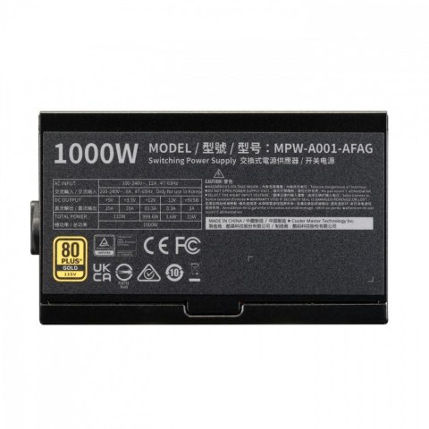 Cooler Master Zasilacz modularny Elite Gold 1000W ATX 3.1 80 Plus Gold
