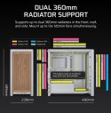 Corsair Obudowa FRAME 4000D RS Wood Mid-Tower White/Oak