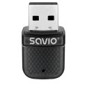 Savio Adapter USB WiFi 6 Bluetooth 5.4 BT- 070