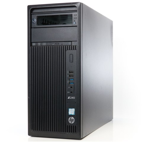 HP Workstation Z240 Intel Xeon E3 NVIDIA Quadro M4000 8GB DDR3 512GB SSD Windows 10 Pro