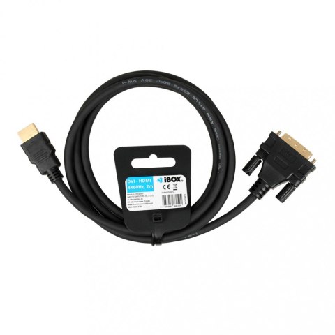 IBOX Kabel HDMI do DVI FullHD 1080p 2 m