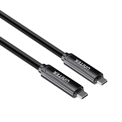 Kabel Przewód Unitek C14178ABK01 USB-C USB-C 10 Gbps PD 60 W 8K 30 Hz 15 m