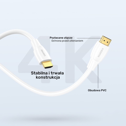 Kabel Przewód Unitek HDMI 2.1 8K HDR 1,5 m Do Urządzeń Z Interfejsem HDMI