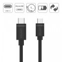 Unitek Kabel USB TYP-C DO microUSB 2.0; 1m; Y-C473BK