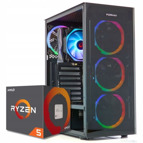 BSG Venom V2 AMD Ryzen 5 16GB DDR4 Bez Dysku Windows 11 Pro
