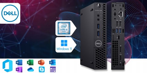 Dell Optiplex 3060 Tiny Intel Core i5 16GB DDR4 512GB SSD Windows 11 Pro