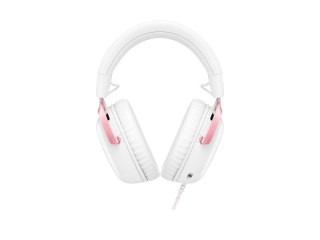 HyperX Zestaw słuchawkowy Cloud III Gaming Headset biały/różowy - 9W1Q4AA