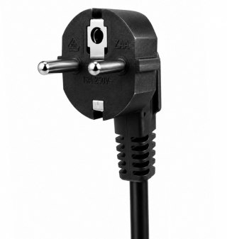 ART Urządzenie zabezpieczenie przeciw przepięciowe SPD/przeciążeniowe F2115 z wyłącznikiem 5gniazd-16A-czarny-5m-3x1,5mm2