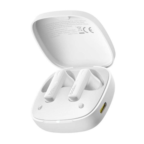 Baseus Słuchawki douszne Bluetooth 5.3 BOWIE E19 białe