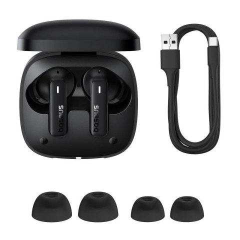 Baseus Słuchawki douszne Bluetooth 5.3 BOWIE E19 czarne