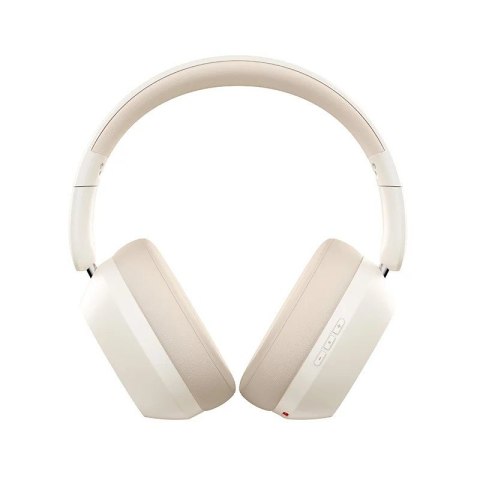 Baseus Słuchawki nauszne bluetooth 5.3 BASS 35 MAX beżowe
