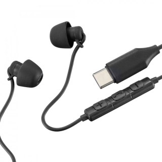 Hama Słuchawki dokanałowe Calm usb-c czarne