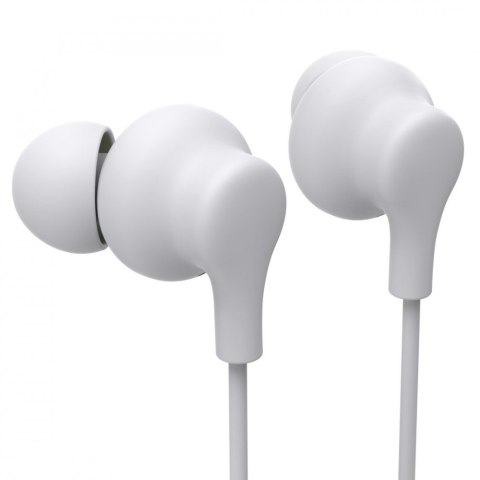 Hama Słuchawki douszne Curly USB-C białe