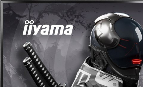 IIYAMA Monitor 27 cali GOB2701QSC-B1 OLED,280Hz,65W,2xHDMI,DP 1500 cd/m? (Szczytowa, HDR), 2560 x 1440, 1500000:1, 0.03m