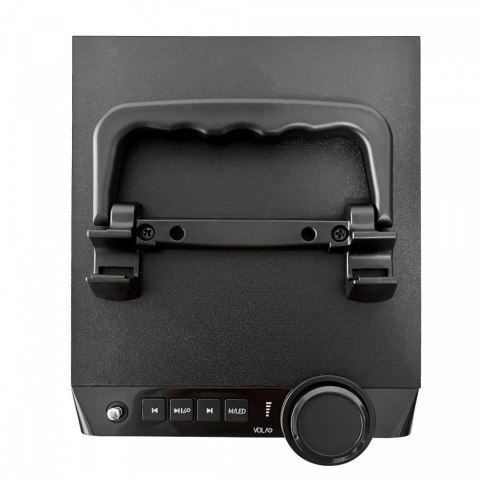 Media-Tech Głośnik przenośny OVERBOX MT3186 Bluetooth 5.3+ EDR/A2DP, AVRCP/FM/MP3/microSD/USB/USB-C/MIC-in/AUX-in/RMS 30W/PMPO 900W