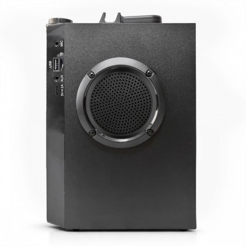 Media-Tech Głośnik przenośny OVERBOX MT3186 Bluetooth 5.3+ EDR/A2DP, AVRCP/FM/MP3/microSD/USB/USB-C/MIC-in/AUX-in/RMS 30W/PMPO 900W