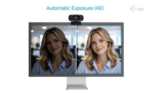 I-tec Kamera internetowa SOLOMON 200 1080p Business Webcam AF Dual MIC Echo Cancellation