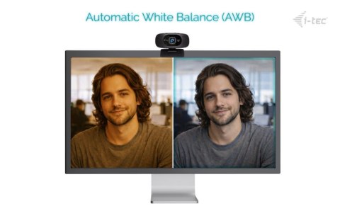 I-tec Kamera internetowa SOLOMON 200 1080p Business Webcam AF Dual MIC Echo Cancellation