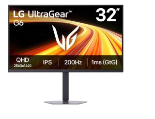 LG Electronics Monitor 32 cale UltraGear G6 QHD 200 Hz 32G620B-B