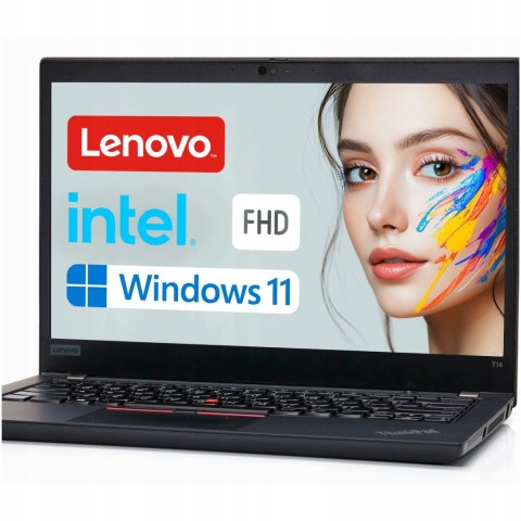 Lenovo Thinkpad T14 Intel Core i5 16GB DDR4 256GB SSD Windows 11 Pro 14"