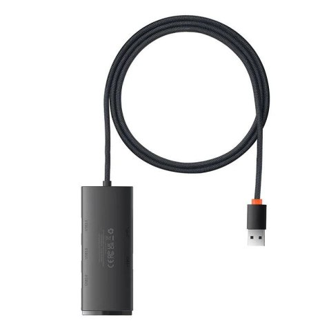 Baseus HUB USB 3.0 4-portowy 4xUSB 3.0 WKQX030101 1m