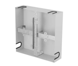 Lanberg Stelaż zapasu kabla 400x400 szary AK-3144-S